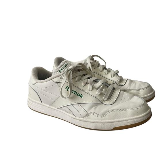 Reebok Men’s Club C 85 sneakers in White with Green logo Size 8.5 - Picture 1 of 8